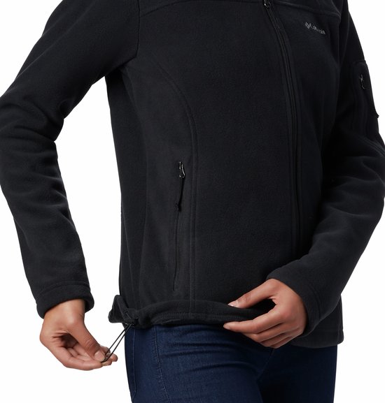 Columbia Fast Trek™ II Jacket Fleece Vest - Fleecevest voor Dames - Outdoorvest - Zwart - Maat L - Columbia
