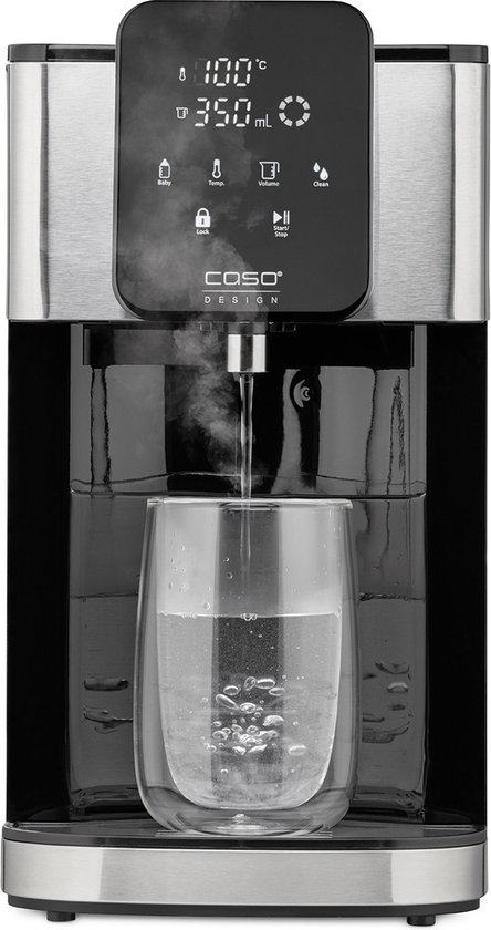 CASO HW 1660 heetwaterdispenser - 4 liter - Instant waterkoker - met een druk op de knop kokend water