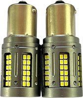 XEOD Lampen set – P21W BA15S LED XTREME Line – Wit licht canbus – Dagrij verlichting DRL - Achterlicht - Achteruitrij Verlichting - Remlicht - P21W - 2 stuks