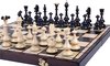 Afbeelding van het spelletje Chess the Game - Groot houten schaakbord incl. elegante schaakstukken!