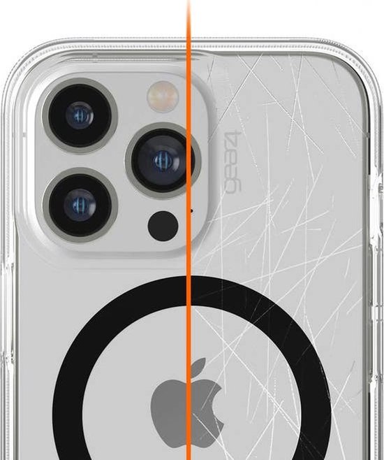 GEAR4 Santa Cruz Snap coque de protection pour téléphones portables 15,5 cm (6.1") Housse Noir, Transparent