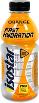 3x Isostar Fast Hydration Orange 500 ml