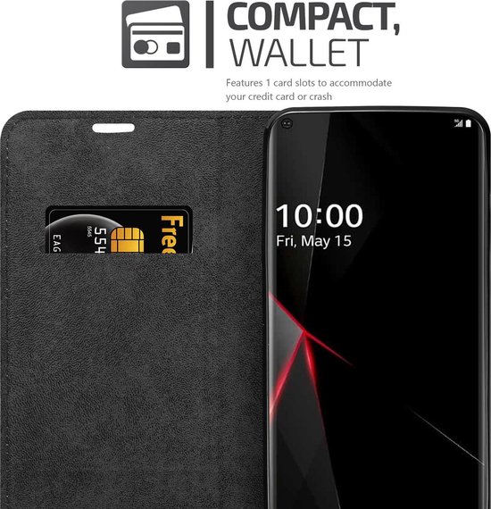 Cadorabo Case for LG Velvet in COFFEE BROWN - Pochette de protection avec fermeture magnétique