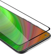 Cadorabo Screenprotector geschikt voor Oppo FIND X2 NEO Volledig scherm pantserfolie Beschermfolie in TRANSPARANT met ZWART - Gehard (Tempered) display beschermglas in 9H hardheid met 3D Touch