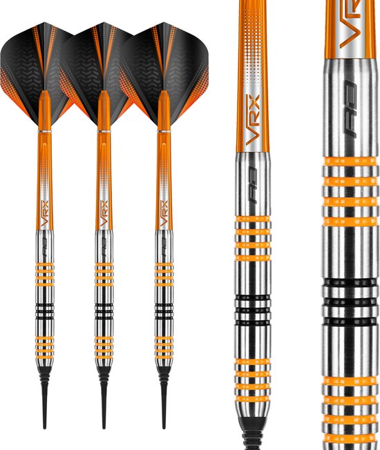 Freccette Red Dragon Amberjack Softip 18g - Set Professionale Con Aste E Alette | Per Giocatori Esperti - Foto 5