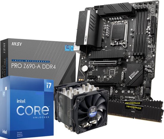 Azerty Upgradekit 13700K – Upgradekit – Intel Core i7-13700K – Z690 moederbord – 32 GB