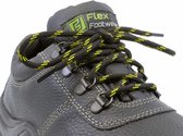 Flex Footwear Easy Low S3 werkschoenen - veiligheidsschoenen - heren - dames - laag - stalen neus - antislip - zwart - maat 45
