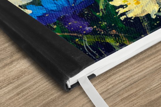 Carnet - Cahier d'écriture - Peinture - Peinture à l'huile - Nature - Fleurs - Carnet - Format A5 - Bloc-notes