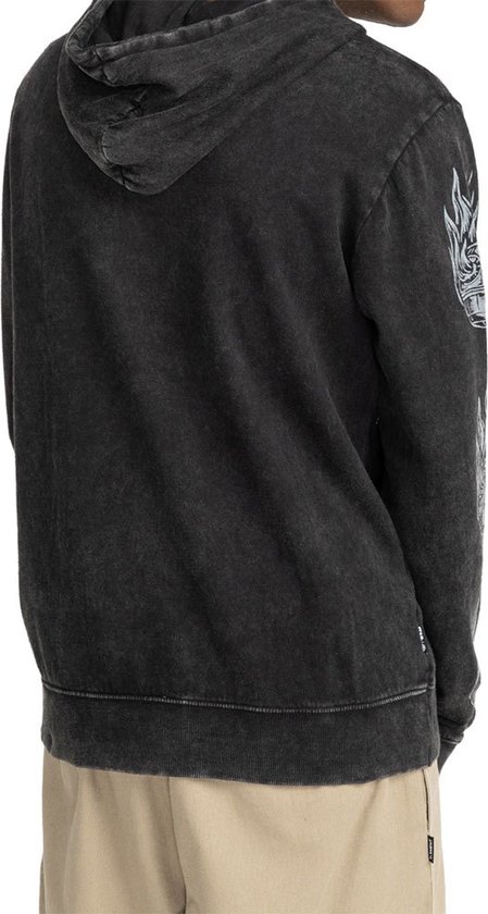 ELEMENT Sweat à Star de la Mort Hommes - Noir Délavé - M