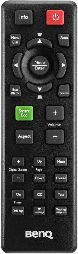 Télécommande BENQ MX522, Code article 5J.J6L06.001