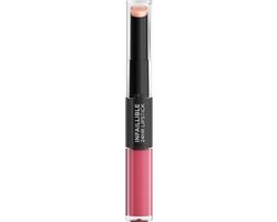 Foto: L or al paris infaillible 24h lipstick langhoudende 2 staps lipstick met vitamine e 804 metroproof rose nude 5 7ml