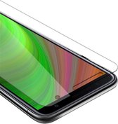 Cadorabo Pantser film geschikt voor Samsung Galaxy J4 PLUS in KRISTALHELDER - Geharde (Tempered) display beschermglas in 9H hardheid met 3D Touch (RETAIL PACKAGING)