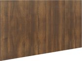 vidaXL - Hoofdbord - 160x1,5x80 - cm - bewerkt - hout - bruin - eikenkleur