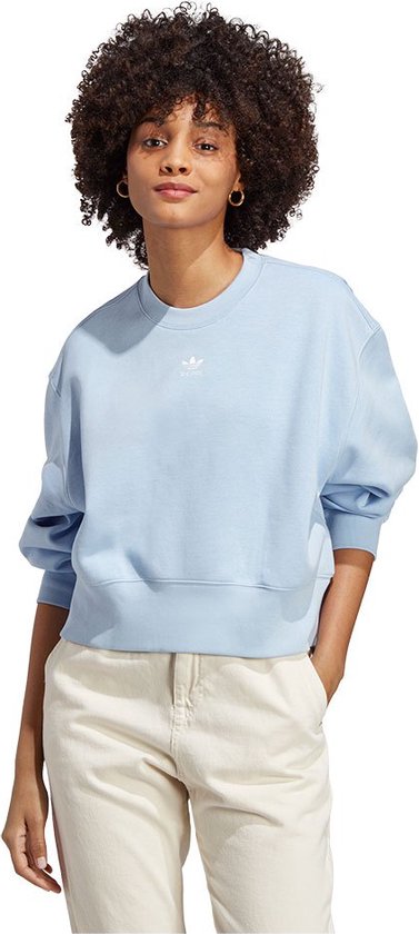 ADIDAS ORIGINALS Sweatshirt Dames - Blue Dawn - XS | bol.com