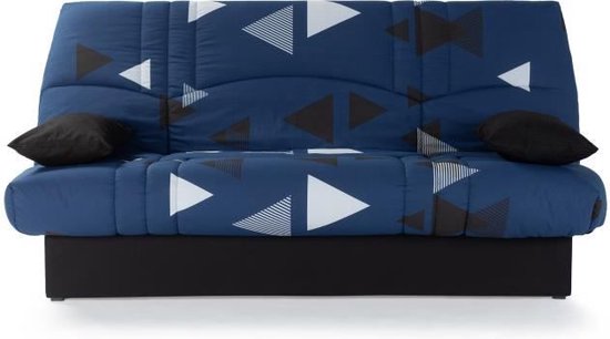 3 -Seater klik Clac Click - Blue Bikini Fabric - Contemporary Style - L 190 X D 92 cm - Dream