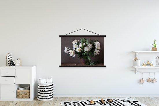 Affiche scolaire - Fleurs - Nature morte - 120x80 cm - Lamelles noires