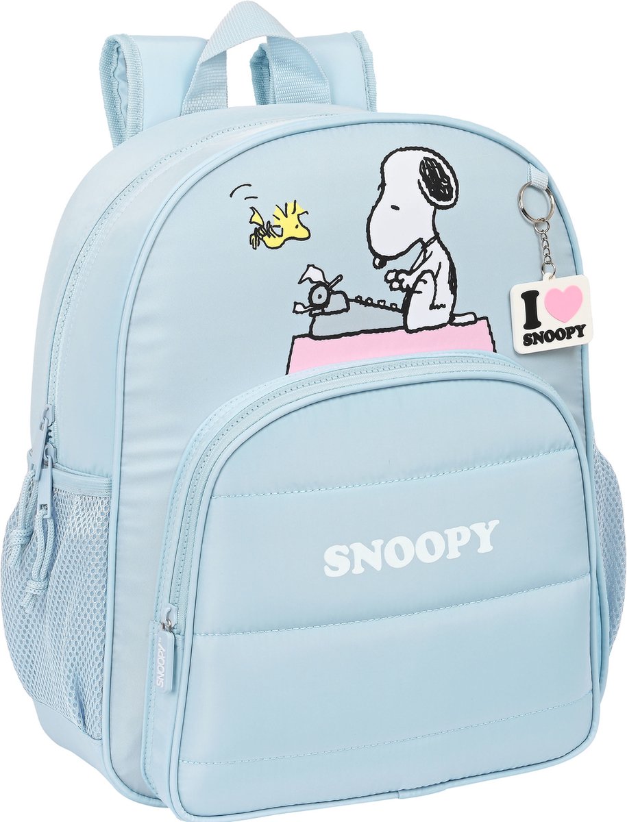 Schoolrugzak Snoopy Imagine Blauw (32 x 38 x 12 cm)