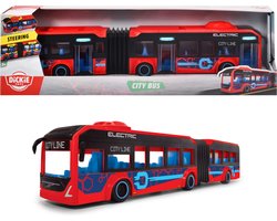 Dickie Toys - Volvo stadsbus - 40 cm - vrijloop en stuurmechanisme - vanaf 3 jaar - speelgoedvoertuig
