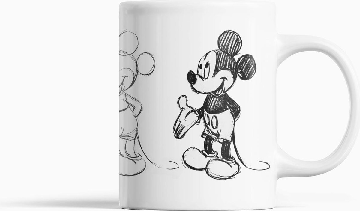 Disney Mickey Mouse & Friends - Mickey Mouse Schets mok - 315 ml