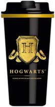 Harry Potter - Poudlard - Mug de voyage thermique à couvercle vissé