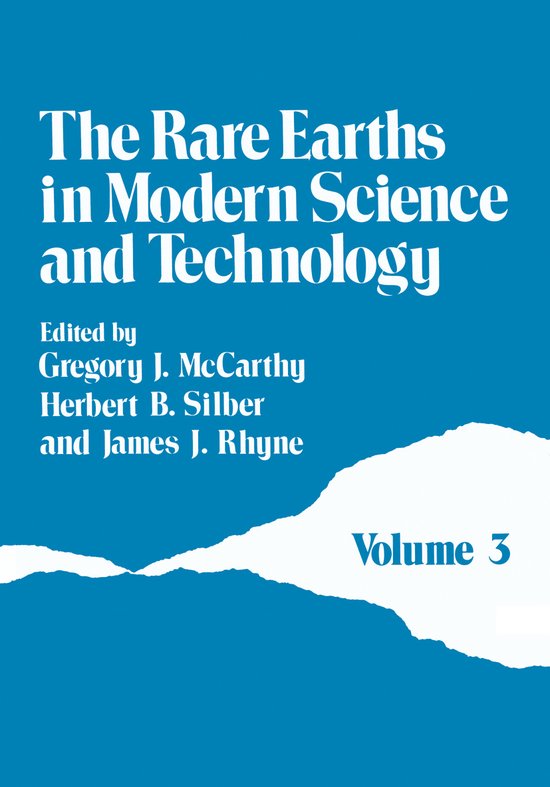 The Rare Earths in Modern Science and Technology - cover
