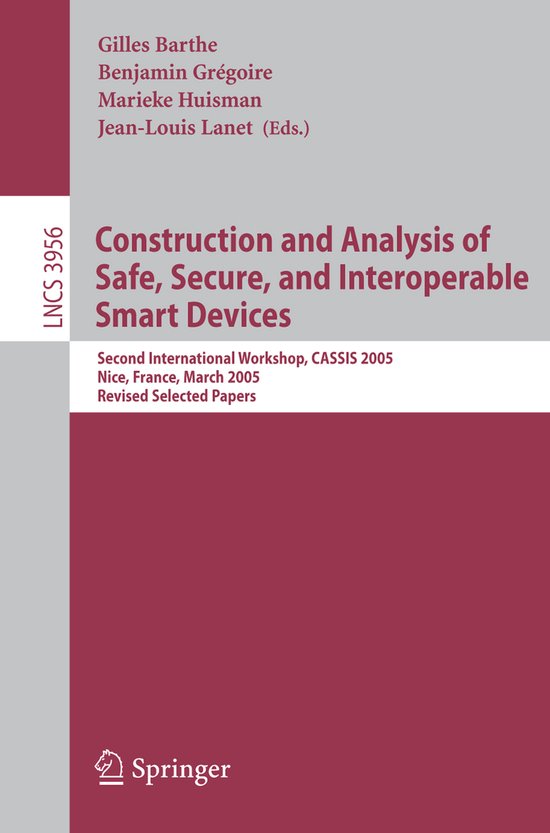 Construction and Analysis of Safe, Secure, and Interoperable ... - cover
