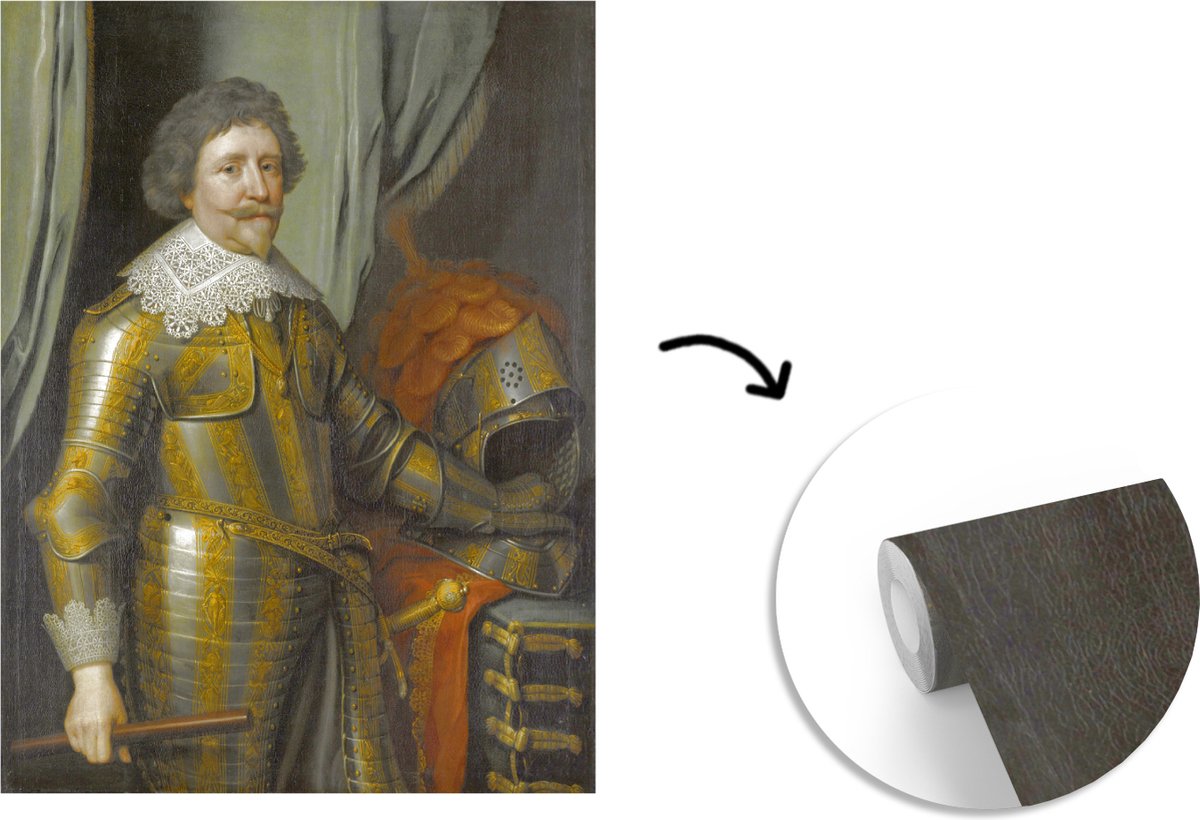 Behang - Fotobehang Frederik Hendrik prins van Oranje - Schilderij van