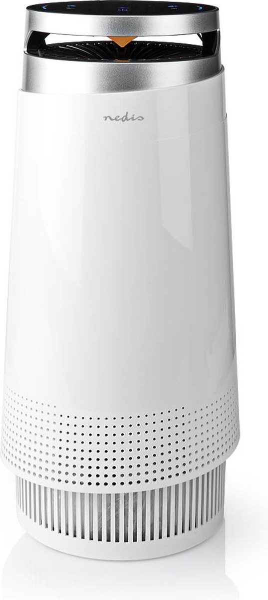 Nedis Luchtreiniger | Geschikt voor ruimtes tot: 20 m² | Clean Air Delivery Rate (CADR): 130 m³/h | Luchtkwaliteitsindicator | Wit / Zwart