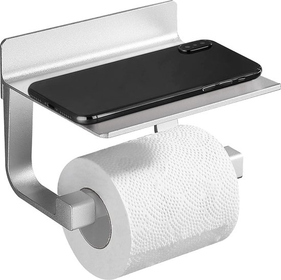 Toilet Houder Zonder Boren Messing