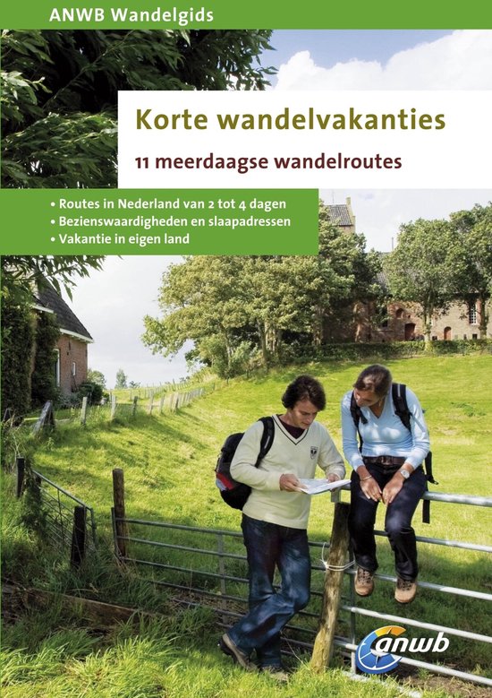 ANWB wandelgids - Korte wandelvakanties - cover