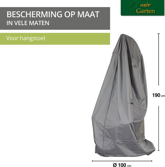 Sac De Rangement Pour Coussins De Jardin Mehr Garten 80x80x60 Cm - Polyester Oxford 600D Gris