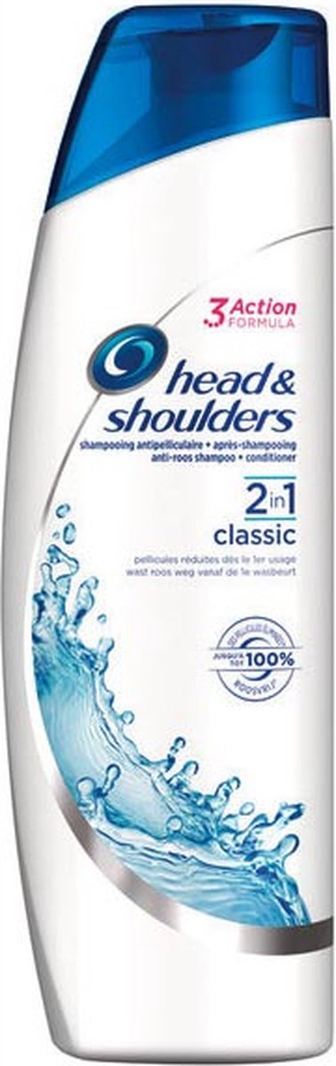 Head & Shoulders Shampoo - 2-in-1 Classic Clean Anti-roos 255ml