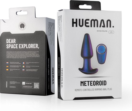 Hueman Meteoroid Rimmende Anaal Plug - Roterende stimulatie - 10 standen - Oplaadbaar | bol Hueman Meteoroid Rimmende Anaal Plug - Roterende stimulatie - 10 standen - Oplaadbaar | bol