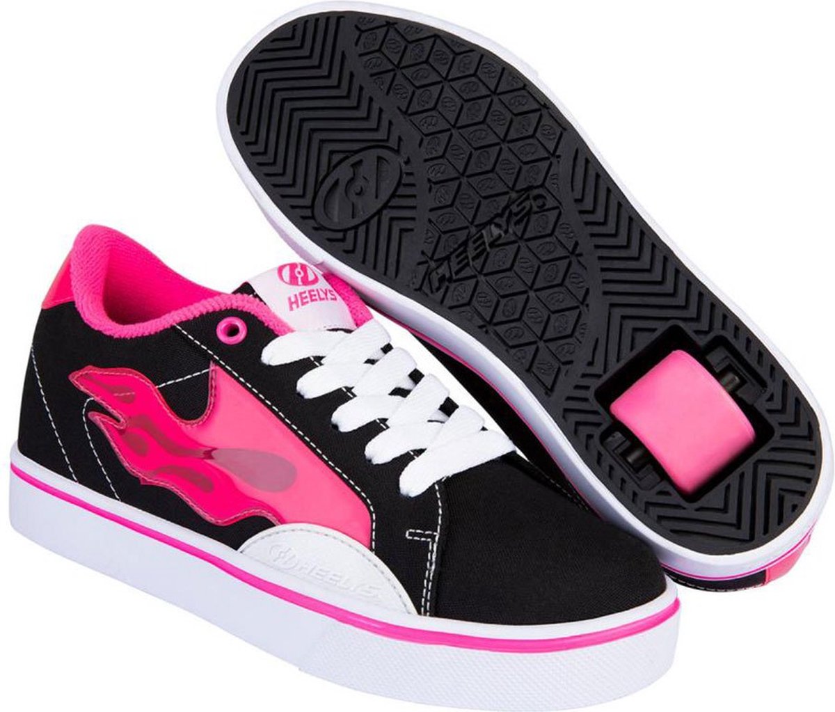 Heelys Fire CB Sneakers Kinderen - Pink / Black - EU 38