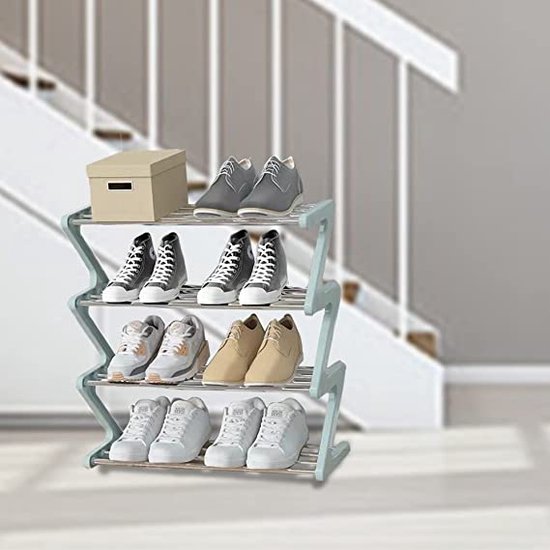 Shoe Rack Plastic / schoenenrek \ Office Shelf Open Shelves Bookcase