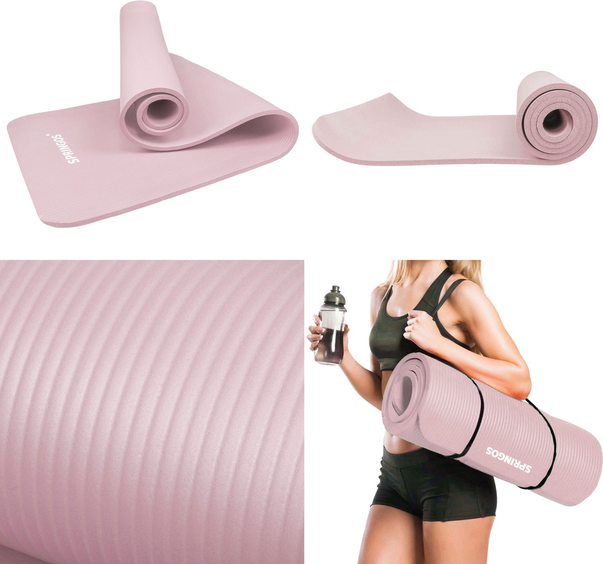 Springos Premium Yogamat thumbnail 2