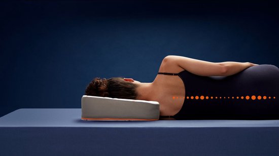 M line Athletic Pillow | Hoofdkussen | Tegen rug- en nekklachten | Maximale ventilatie | Ergonomisch | Anti allergeen | Wasbaar op 60° |