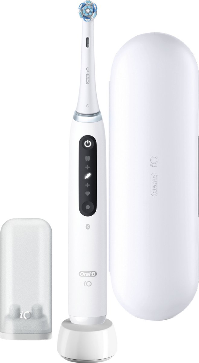 Oral-B iO Series 5 Volwassene Roterende-oscillerende tandenborstel Wit