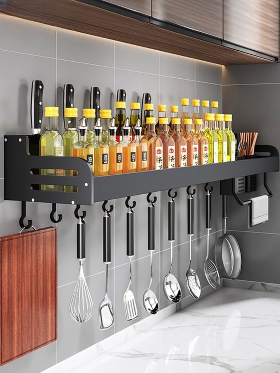 Keukenorganizer voor koelkast, magnetisch, opvouwbaar