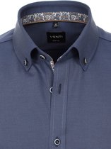 Venti Overhemd Blauw Button Down Boord 123932800-103 - XXL