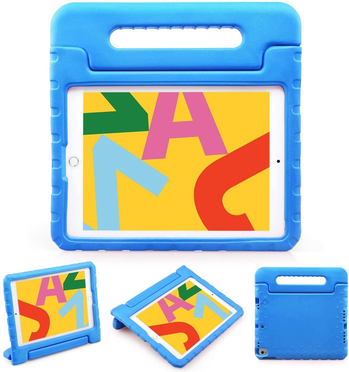 Kinderhoes Geschikt Voor iPad 2020/2021 10.2 Inch Kinderhoes Blauw