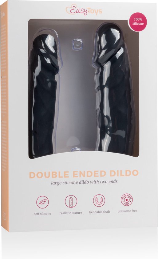 Double Ended Dildo Zwart Bol