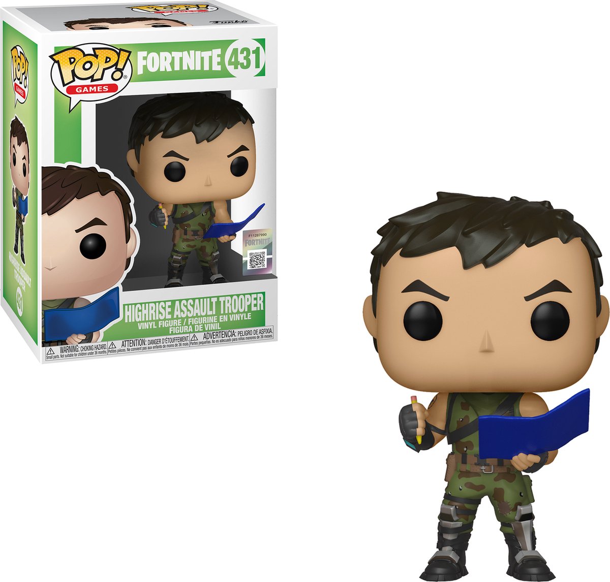 Funko Pop! Fortnite Highrise Assault Trooper #431 - Verzamelfiguur