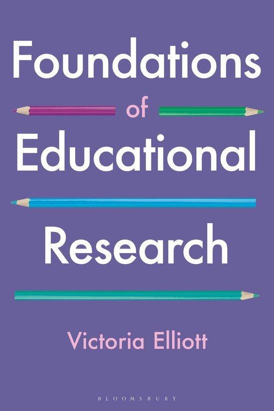 Foundations Of Educational Research Ebook Victoria Elliott   550x825 