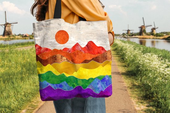 Tote tas Pride - Gemaakt van gerecycled bedlinnen