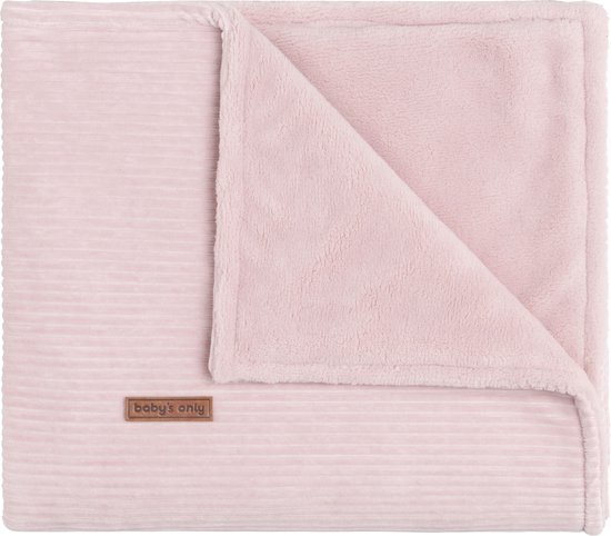 Baby's Only Wiegdeken teddy - Baby deken Sense - Oud Roze