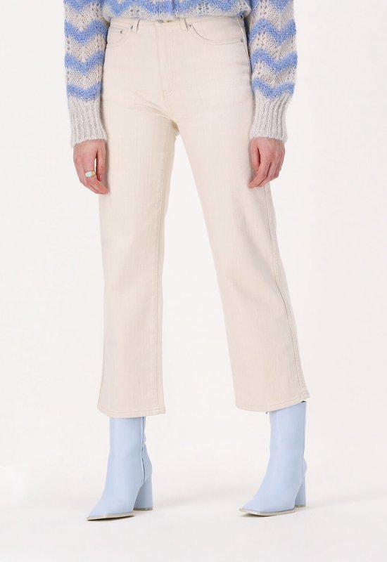 Catwalk Junkie Jn Ivy Jeans Femme - Pantalon - Ecru - Taille XS | bol