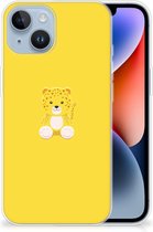 Hippe Hoesjes Geschikt voor iPhone 14 Telefoon Hoesje Baby Leopard