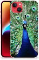 Siliconen Back Cover iPhone 14 Plus GSM Hoesje Pauw