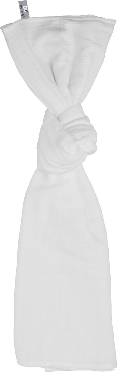 Goedkoopste Baby's Only Baby swaddle - Inbakerdoek - Hydrofiele doek Breeze - Wit - 120x120 cm - 100 katoen